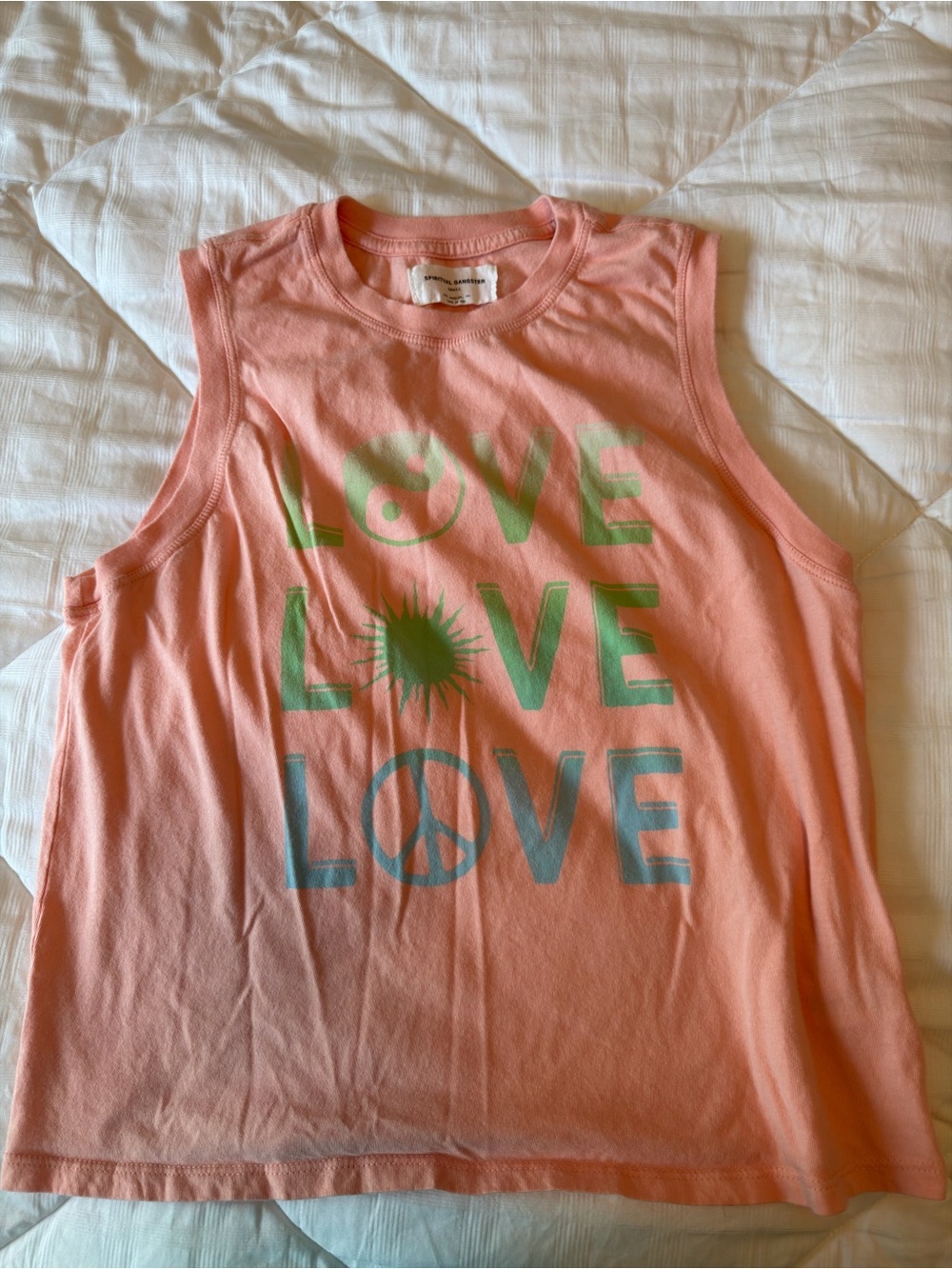 Spiritual Gangster LOVE Muscle Tank Top